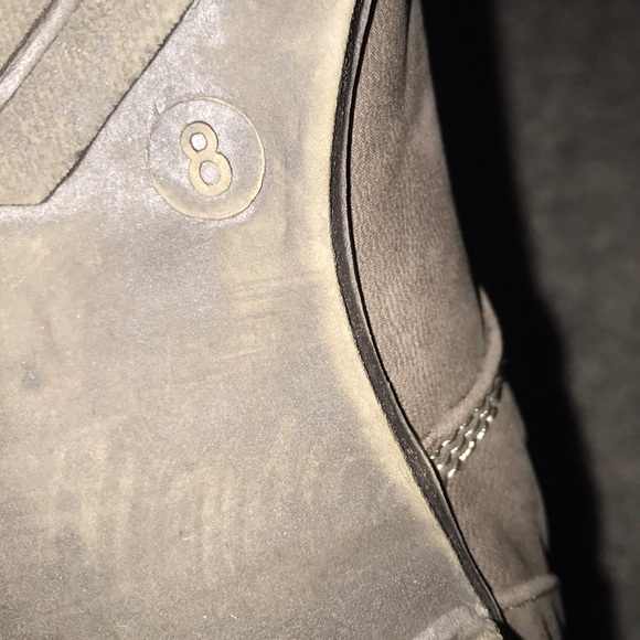 Brown combat boots - Picture 4 of 4